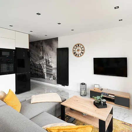 아파트 Apartament Starolecka Warta Parking Included 포즈난