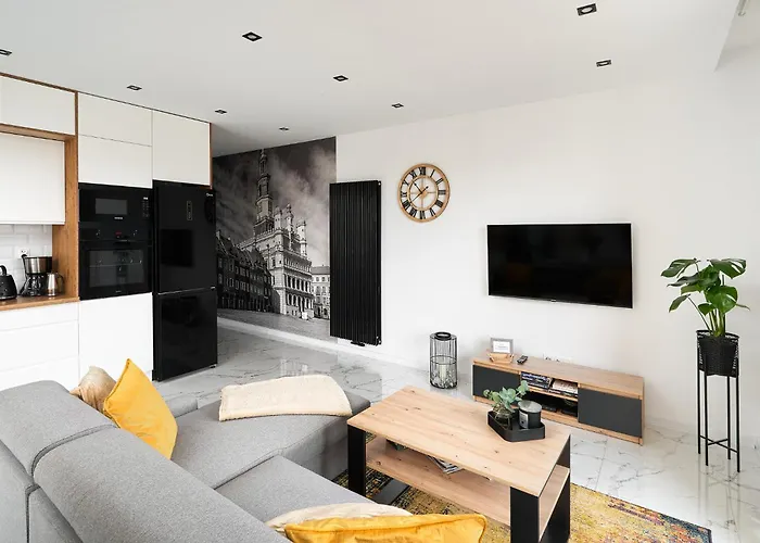 Apartament Starolecka Warta Parking Included דירה פוזנן